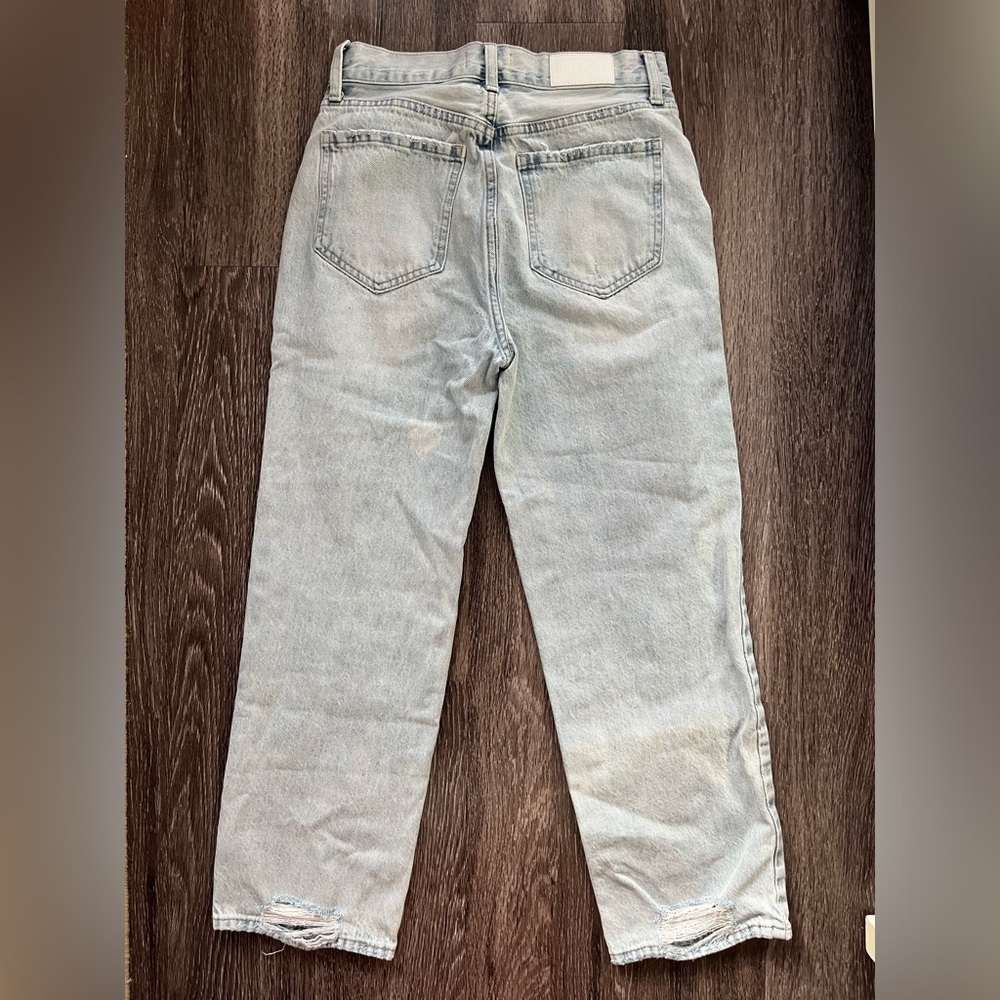 Pistola Cassie Crop Straight Light blue Jeans Size 26 - Picture 4 of 6